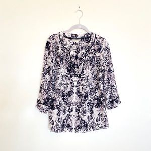 Rebecca Taylor • Silk Floral Top